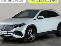 Used Mercedes EQA250 AMG line 139 kW (190 HP) 2022 White SUV