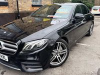 Used Mercedes E220 AMG line 2017 Black Sedan
