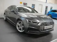 Used Audi A5 Sportback S-Line 190 HP (139 kW) 2017 Grey Hatchback
