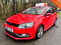 Used VW Polo Edition 90 HP (66 kW) 2017 Red Hatchback