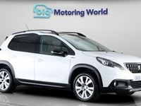 Begagnad Peugeot 2008 GT-line 131 HK (96 kW) 2019 Vit SUV