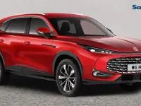 Used MG HS Trophy 170 HP (125 kW) 2024 Tri coat  dynamic red SUV