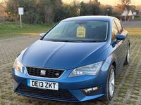 Used Seat Leon FR 140 HP (102 kW) 2013 Blue Hatchback