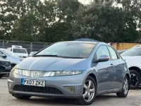 Used Honda Civic EX 140 HP (102 kW) 2007 Blue Hatchback