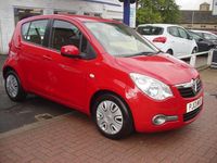 Used Vauxhall Agila S 68 HP (50 kW) 2013 Red MPV