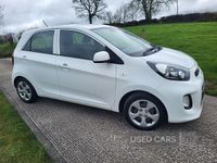 Used Kia Picanto 65 HP (47 kW) 2015 White Hatchback