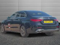 Used Mercedes C200 AMG line 221 HP (162 kW) 2025 Black Sedan