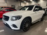 Used Mercedes GLC250 AMG 2019 White Estate