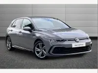 Used VW Golf VIII R-line 150 HP (110 kW) 2023 Moonstone grey Hatchback