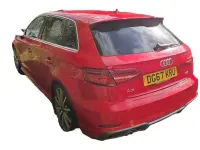 Usado Audi A3 Sportback S-Line 110 CV (80 kW) 2017 Rojo Utilitario