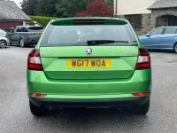 Used Skoda Rapid SE 95 HP (69 kW) 2017 Green Hatchback
