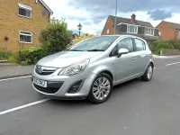 Used Vauxhall Corsa 90 HP (66 kW) 2013 Silver Hatchback