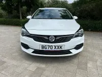 Used Vauxhall Astra Elite 145 HP (106 kW) 2020 White Hatchback