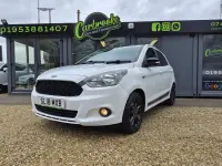 Used Ford Ka Plus Zetec 85 HP (62 kW) 2018 White Hatchback