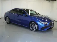 Used Mercedes A200 AMG Line Premium Plus 163 HP (119 kW) 2023 Blue Sedan