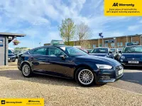 Used Audi A5 Business 190 HP (139 kW) 2017 Blue Coupe