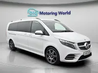 Used Mercedes V300 AMG line 237 HP (174 kW) 2023 White MPV