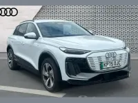 Used Audi Q6 e-tron S-Line 225 kW (306 HP) 2025 White SUV