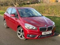 Used BMW 218 Sport Line 2015 Red Estate