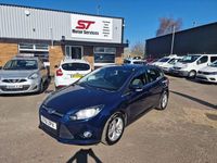 Used Ford Focus Zetec 2012 Blue Hatchback