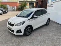 Used Peugeot 108 Collection 72 HP (52 kW) 2019 White Hatchback
