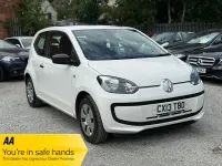 Used VW up! take up! 60 HP (44 kW) 2013 White Hatchback