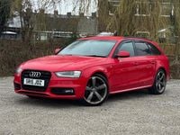 Begagnad Audi A4 Black Edition 177 HK (130 kW) 2015 Röd Kombi