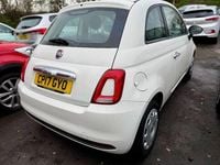 Used Fiat 500 Pop 69 HP (50 kW) 2017 White Hatchback