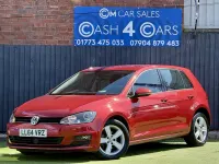 Used VW Golf VII Match 2014 Red Hatchback