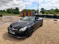 Used Mercedes E220 AMG 2014 Black Cabriolet