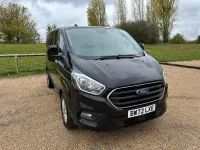 Used Ford Transit Custom Limited 130 HP (95 kW) 2023 Black Van