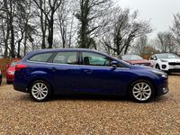 Used Ford Focus Titanium 115 HP (84 kW) 2015 Blue Estate