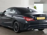 Used Mercedes CLA220 AMG line 2018 Black Coupe