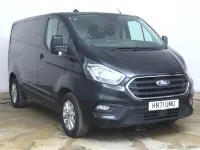 Used Ford Transit Custom Limited 130 HP (95 kW) 2021 Black Van