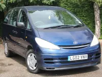 Used Toyota Previa 156 HP (114 kW) 2002 Blue MPV