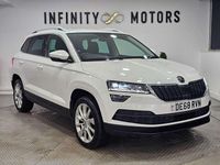 Used Skoda Karoq SE L 115 HP (84 kW) 2018 White SUV