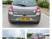Used Renault Clio Dynamique 88 HP (64 kW) 2012 Grey Hatchback