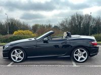 Used Mercedes SLK250 AMG 204 HP (150 kW) 2015 Black Cabriolet