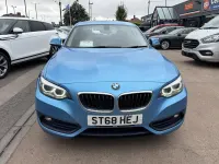 Used BMW 218 Sport Line 2018 Blue Coupe