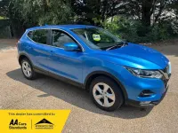 Used Nissan Qashqai Acenta Premium 2018 Blue SUV