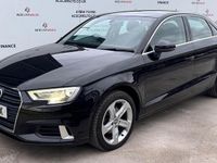 Used Audi A3 Sport 116 HP (85 kW) 2018 Black Sedan