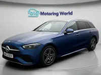 Used Mercedes C300e AMG Line Premium Plus 2022 Blue Estate