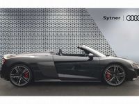 used Audi R8 Spyder (2020/70)Carbon Black V10 Performance 620PS Quattro S Tronic auto 2d