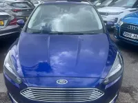 Used Ford Focus Titanium 120 HP (88 kW) 2017 Blue Hatchback
