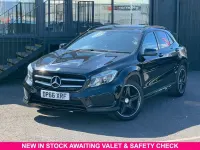 Used Mercedes GLA200 AMG line 156 HP (114 kW) 2016 Black SUV