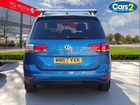 Used VW Touran SE 115 HP (84 kW) 2017 Blue MPV