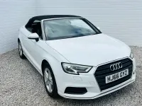 Used Audi A3 Cabriolet 150 HP (110 kW) 2016 White Cabriolet