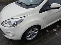 Used Ford Ka Titanium 2014 White Hatchback