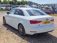 Used Audi A3 S-Line 140 HP (102 kW) 2015 White Sedan