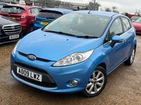 Used Ford Fiesta Zetec 94 HP (69 kW) 2009 Blue Hatchback
